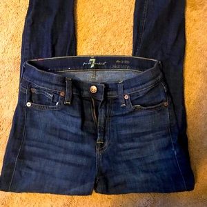 7 for All Mankind Ankle skinny jean